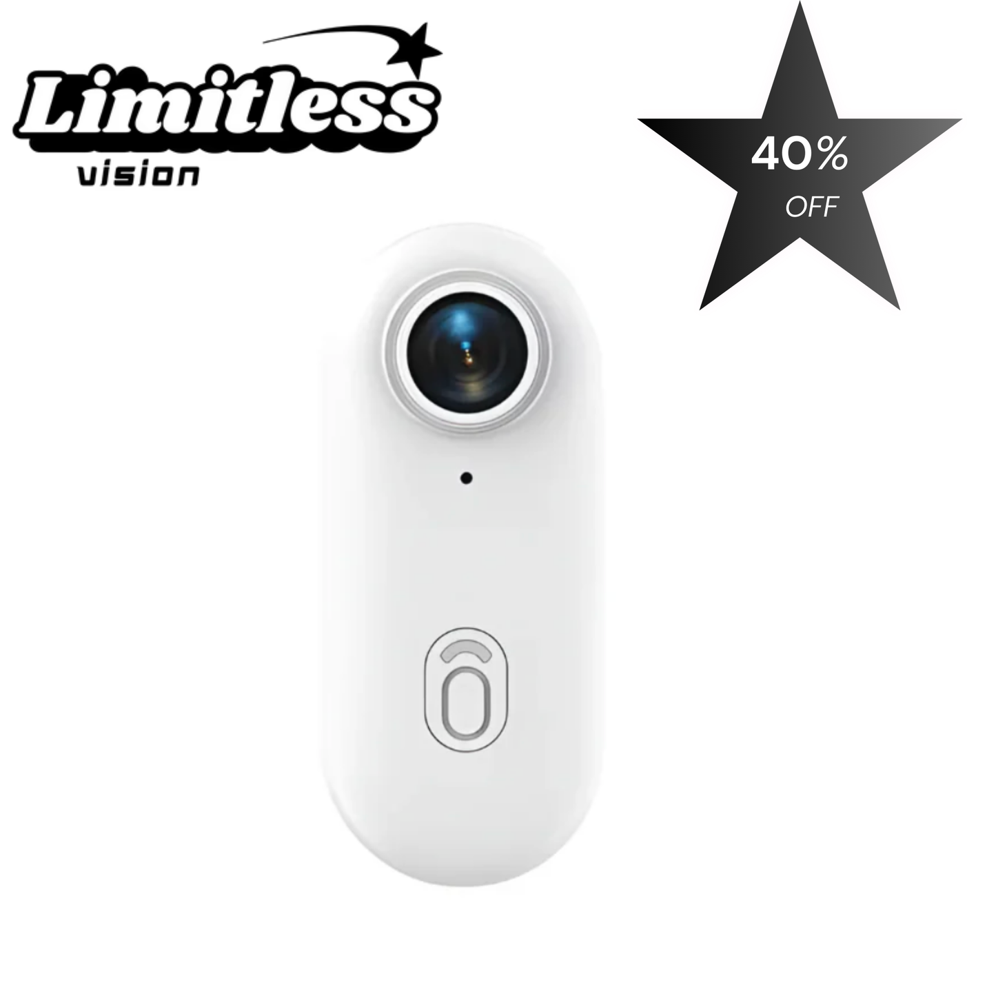 Limitless Vision Pod – 4K Hands-Free POV Camera
